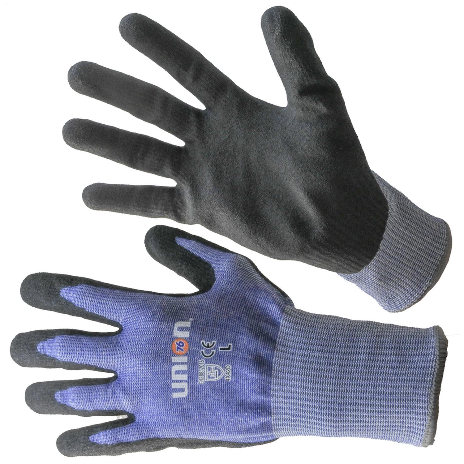 76-105 76耐切創手袋 ニトリルゴム